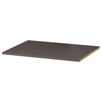 KOMPLEMENT  riiul, 75x58 cm, tumehall  kast, 31x55x33 cm, valge