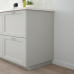 LERHYTTAN kattepaneel 39.3x240 cm helehall
