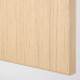 FORSAND hingedega uks 25x229 cm valge peitsitud tamme efekt