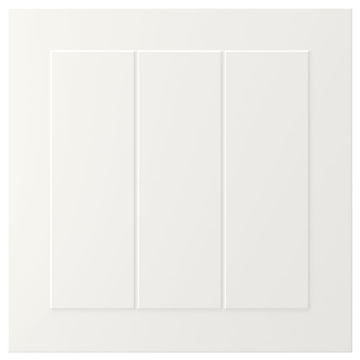 STENSUND  uks, 40x40 cm, valge  nupp, 25 mm