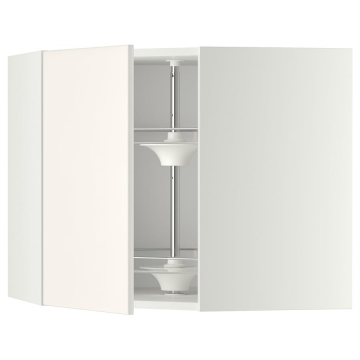 METOD Nurga seinakell koos karusselliga, valge, Veddinge valge,68x60 см METOD Nurga seinakell koos karusselliga, valge, Veddinge valge,68x60 см