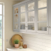 LERHYTTAN klaasuks 40 x 80 cm helehall