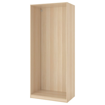 PAX Kappi korpus, valge värvitud tamm, 75x35x201 cm