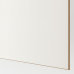 MEHAMN, IKEA 75x201 cm valge peitsitud tamme efekt/valge